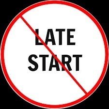 no late start 8/31