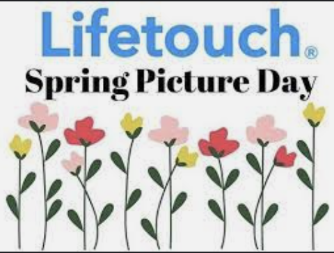 Lifetouch spring picture day with flowers
