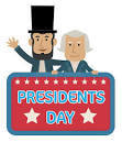 two people with Presidents Day 