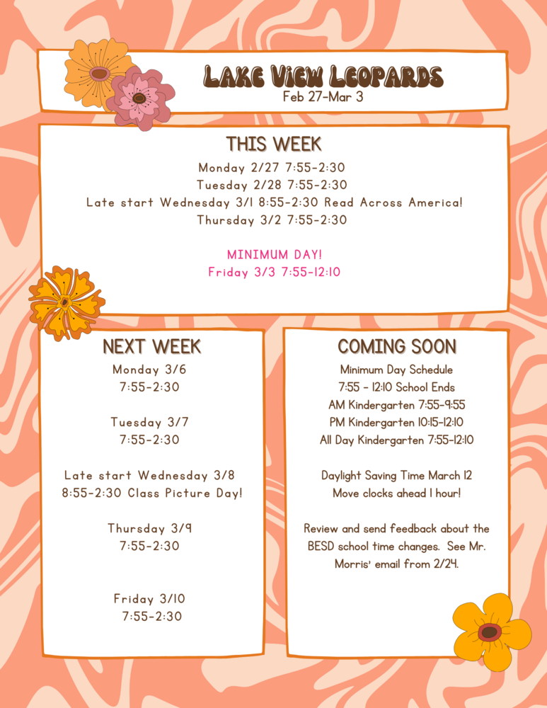 Weekly News Feb 27-Mar 3