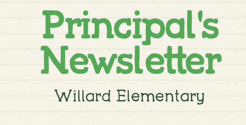 Principals Newsletter